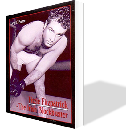 A book cover with a man in boxing gloves.